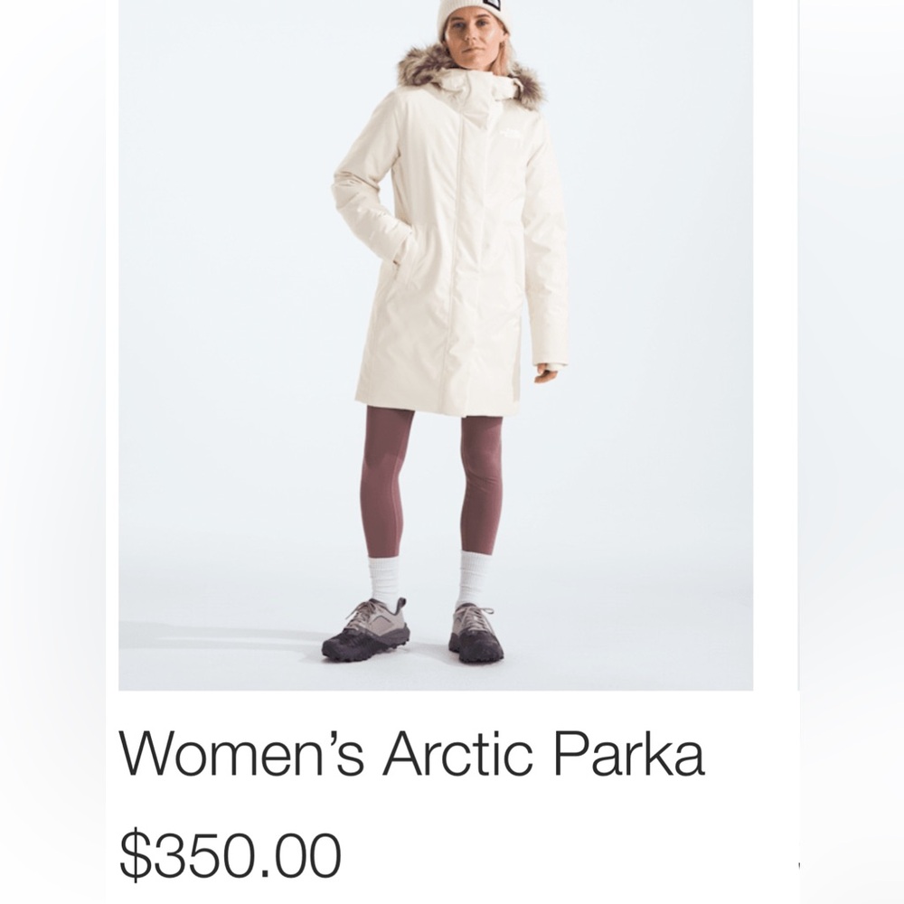 SOLD The North Face arctic parka
